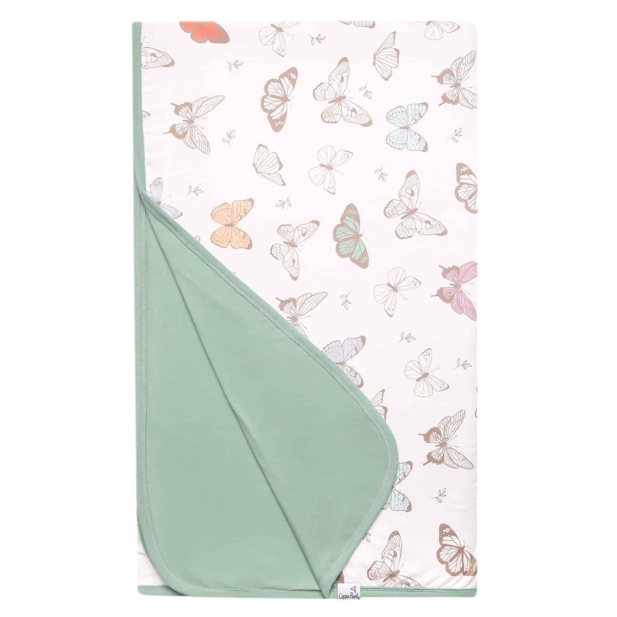 Copper Pearl Jumbo Manta de Tres Capas Premium Luna