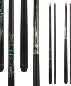 Conjunto de 2 Palos de Billar de Fibra de Vidrio de