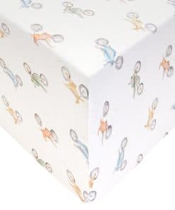 Sábana Ajustable de Punto Premium para Cuna / Sábana para