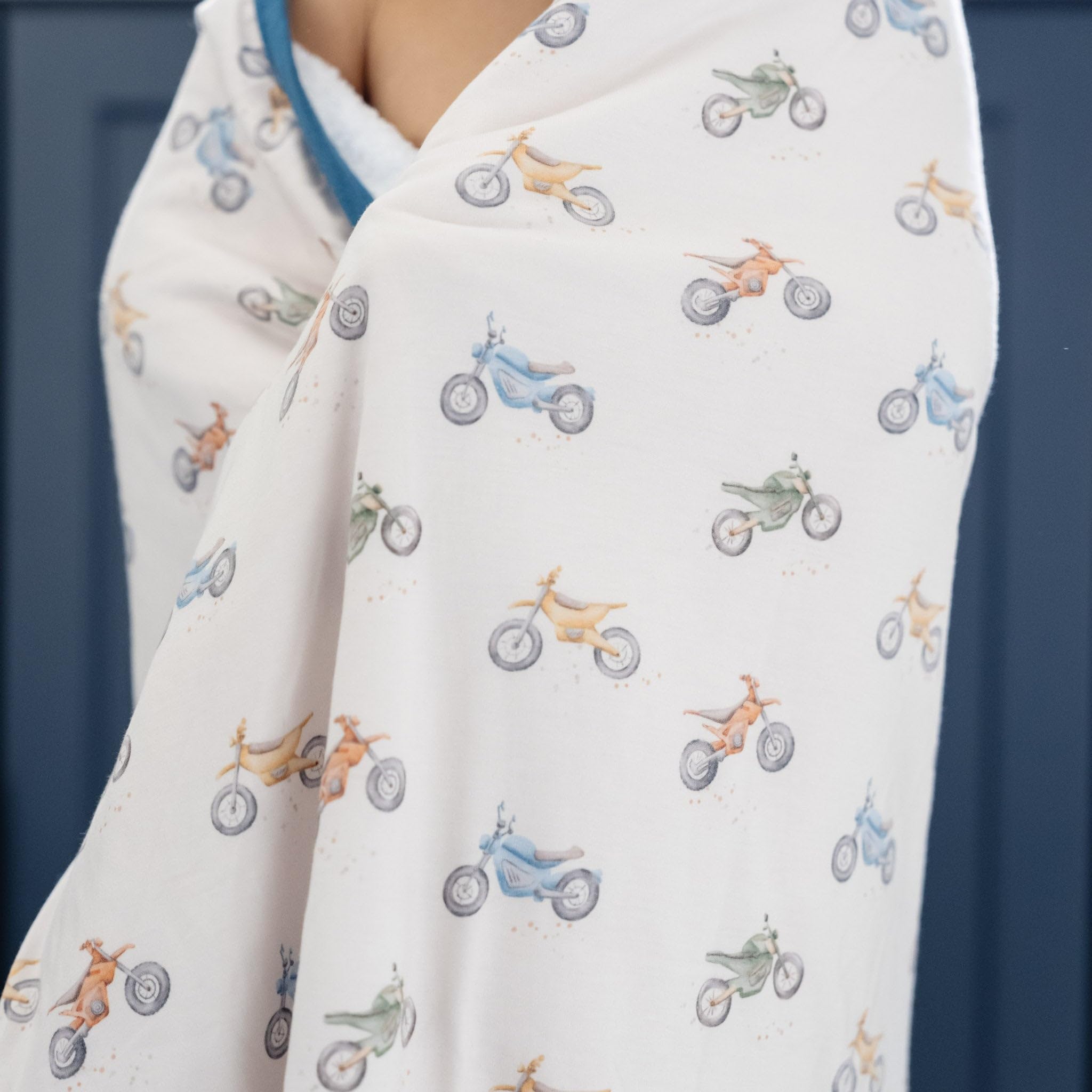 Toalla con capucha grande premium Copper Pearl Ryder - Imagen 4