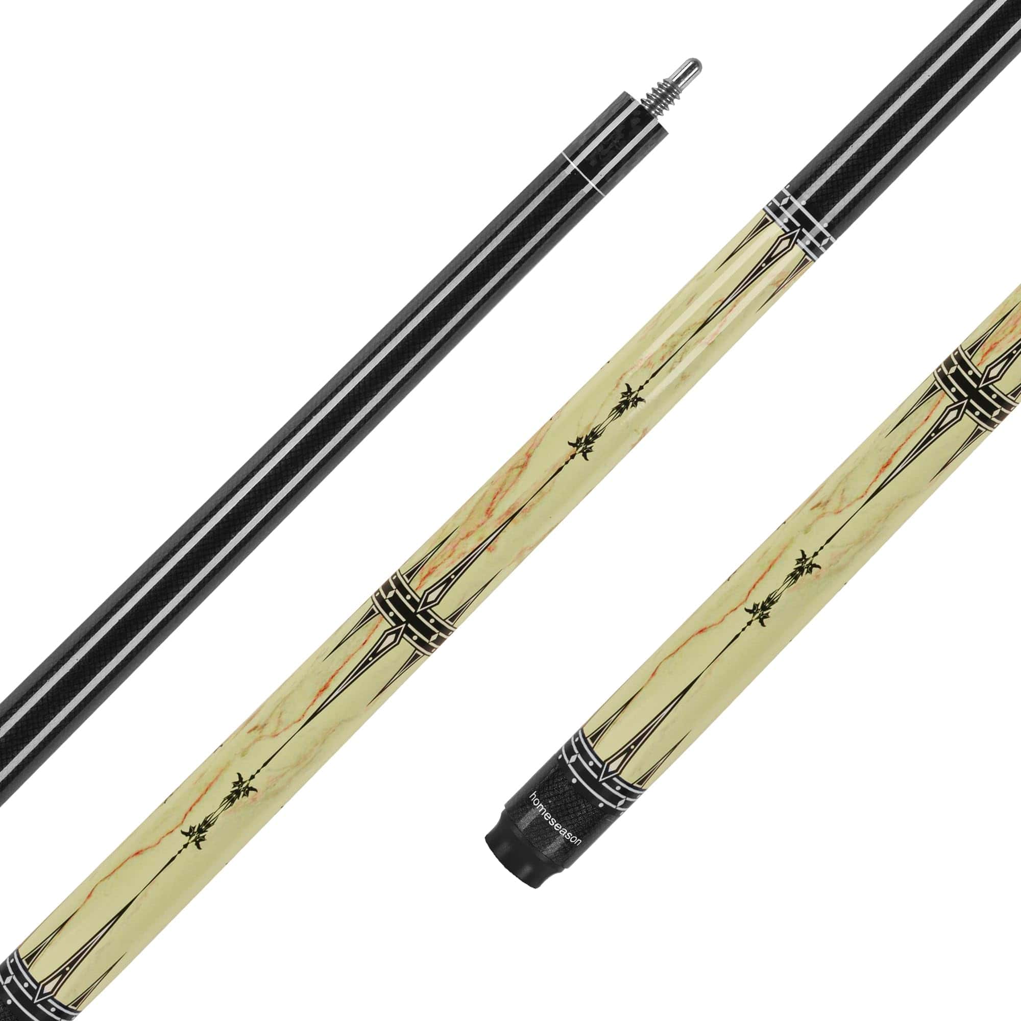 Palo de Billar de Fibra de Vidrio HomeSeason -Negro