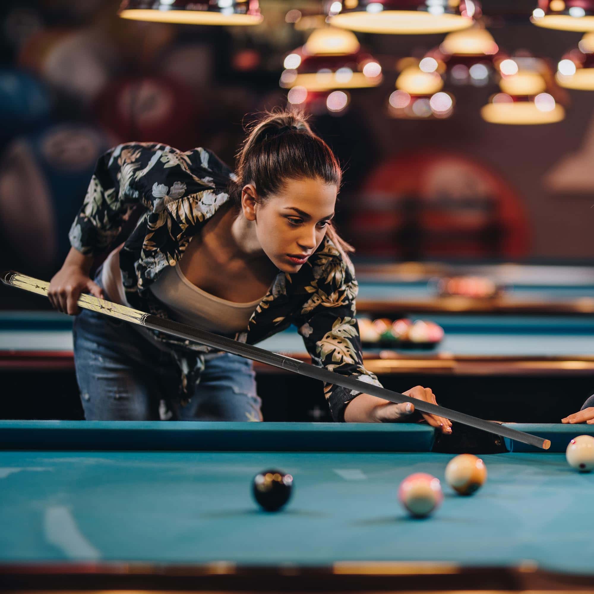 Palo de Billar de Fibra de Vidrio HomeSeason -Negro - Imagen 7