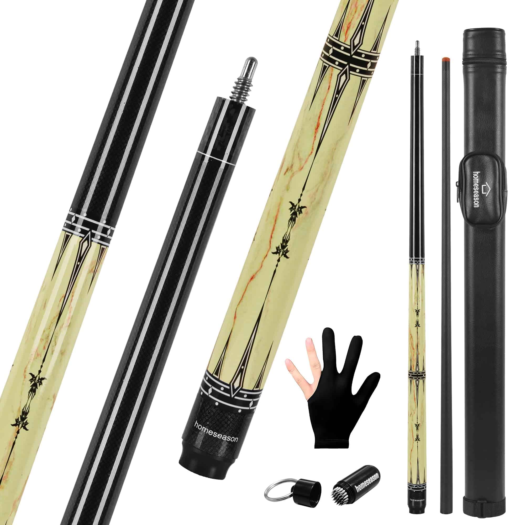 Palo de Billar de Fibra de Vidrio HomeSeason -B con bolsa