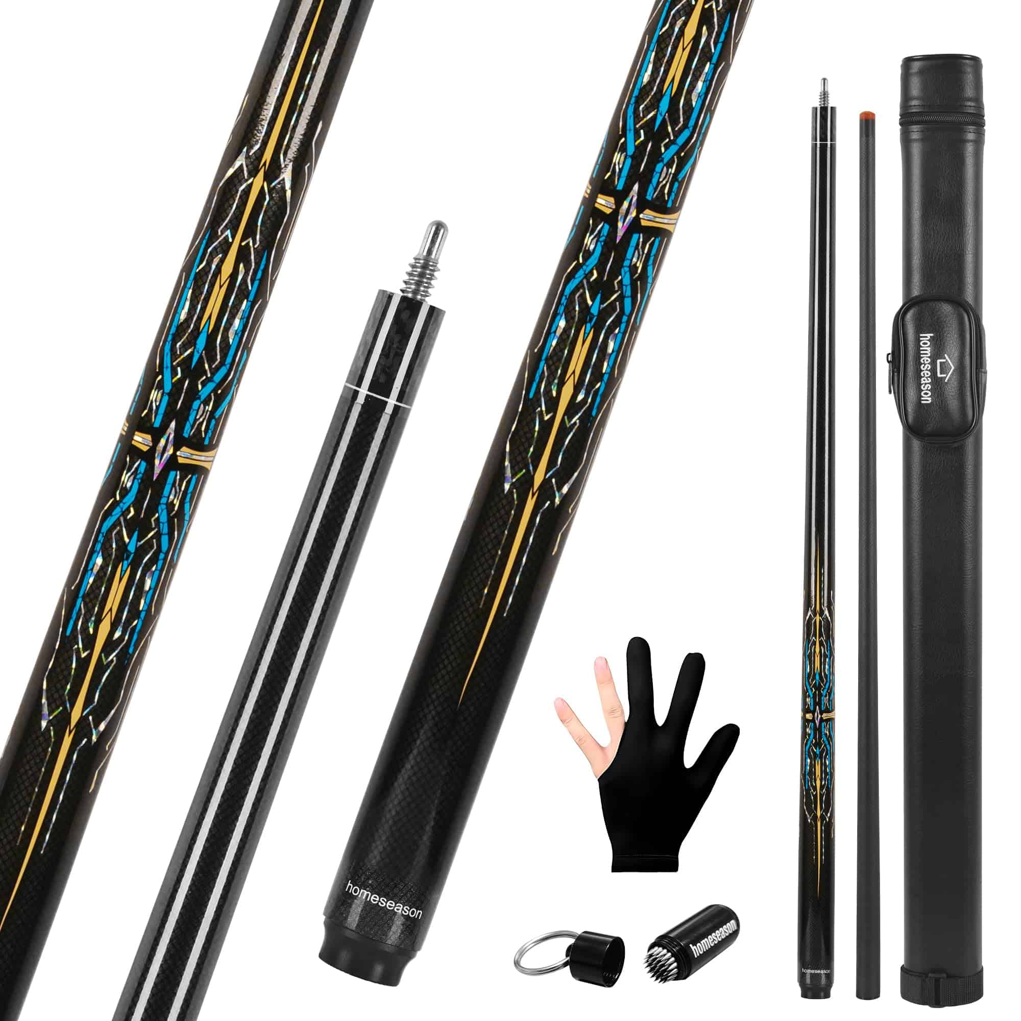 Palo de Billar de Fibra de Vidrio HomeSeason -A con estuche