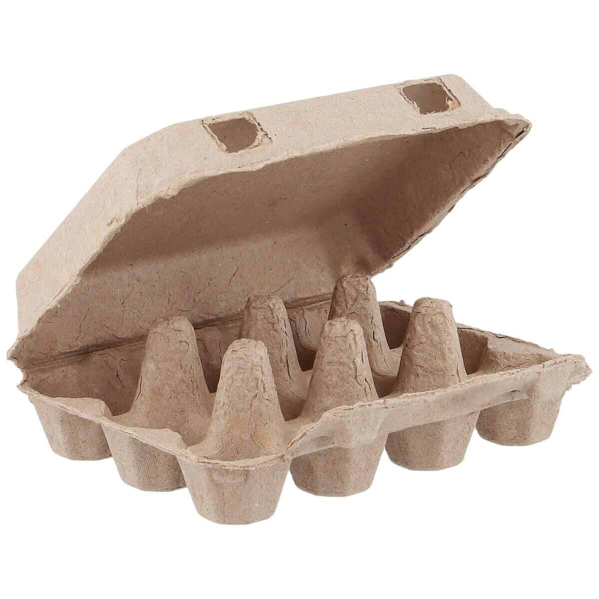 TAICHEUT 60 Pack 12 Count Quail Egg Cartons, Paper Pulp - Imagen 6