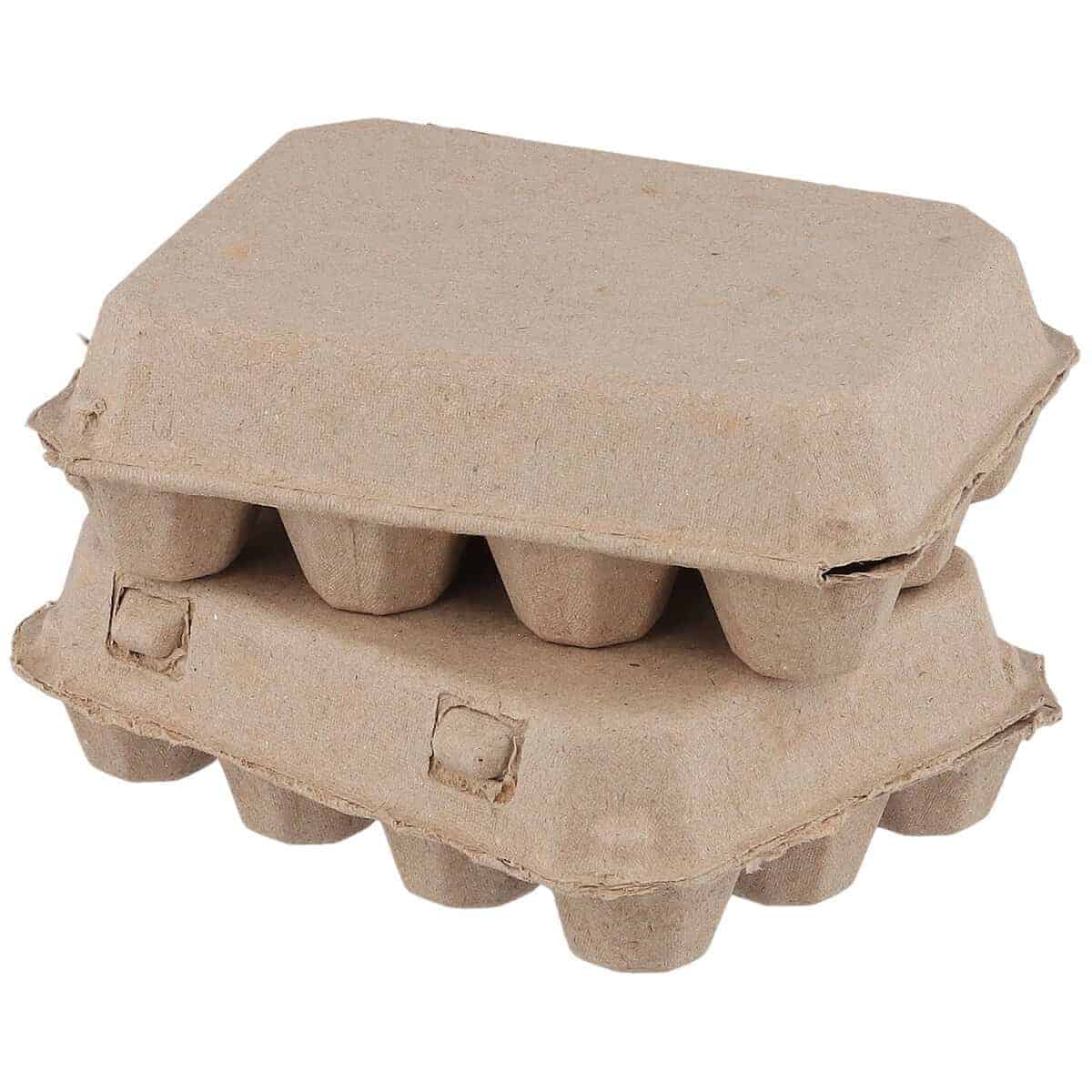 TAICHEUT 60 Pack 12 Count Quail Egg Cartons, Paper Pulp - Imagen 7
