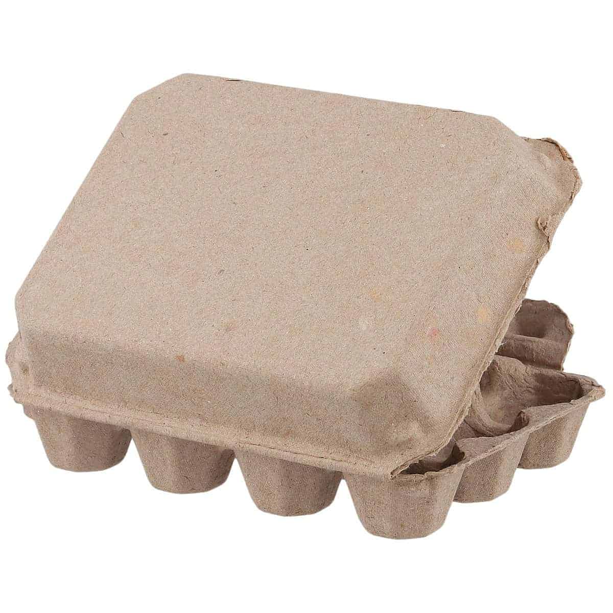 TAICHEUT 60 Pack 12 Count Quail Egg Cartons, Paper Pulp - Imagen 5