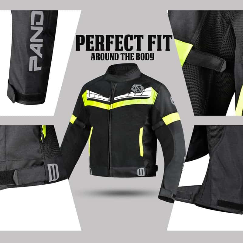 Chamarra de Motocicleta de Malla para Hombres y Mujeres - Imagen 8