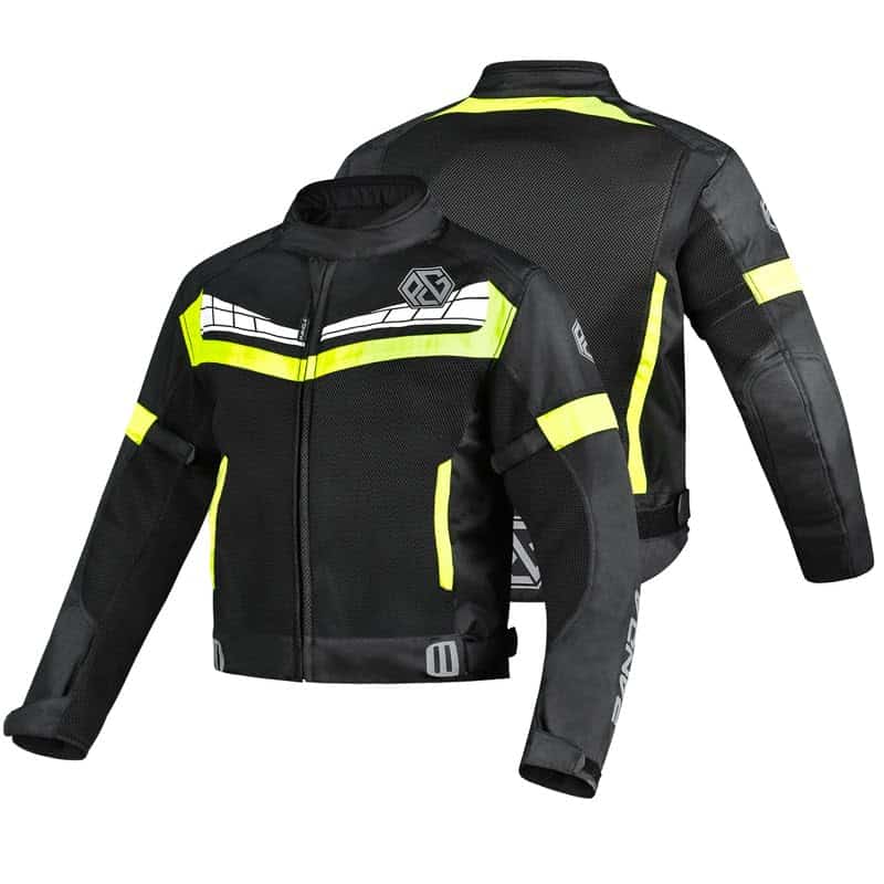 Chamarra de Motocicleta de Malla para Hombres y Mujeres - Imagen 3