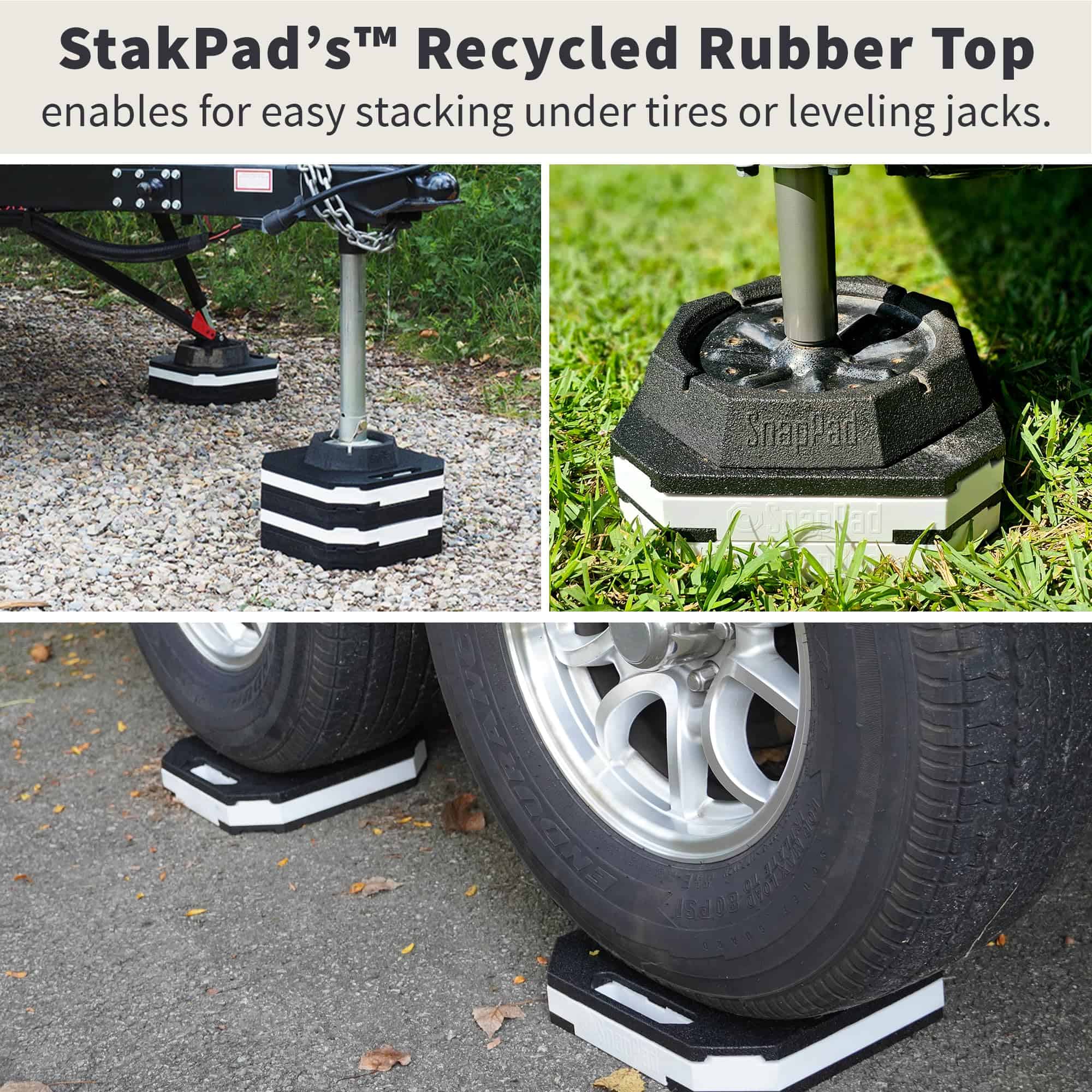 Bloques de Nivelación para RV SnapPad StakPad - Ajuste - Imagen 6