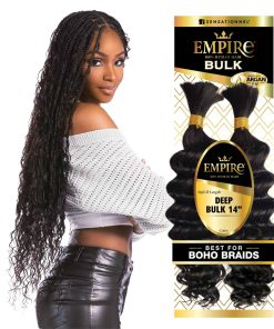Sensationnel Empire bulk trenzas � cabello humano profundo