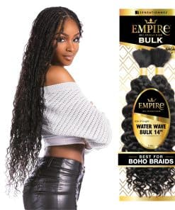 Sensationnel Empire bulk braiding - agua ondulada 14