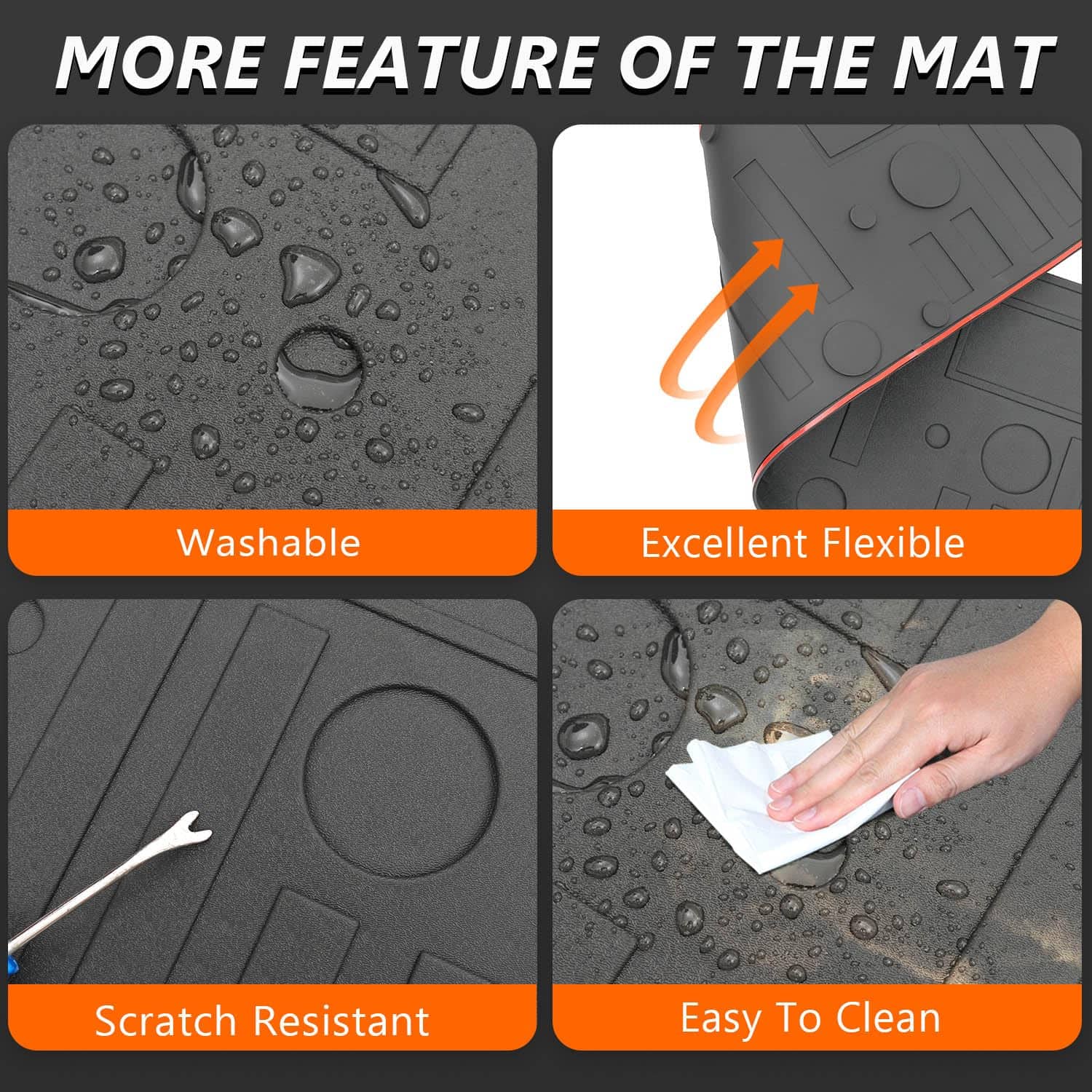 Alfombra de cama de camión powoq Compatible con Nissan - Imagen 6