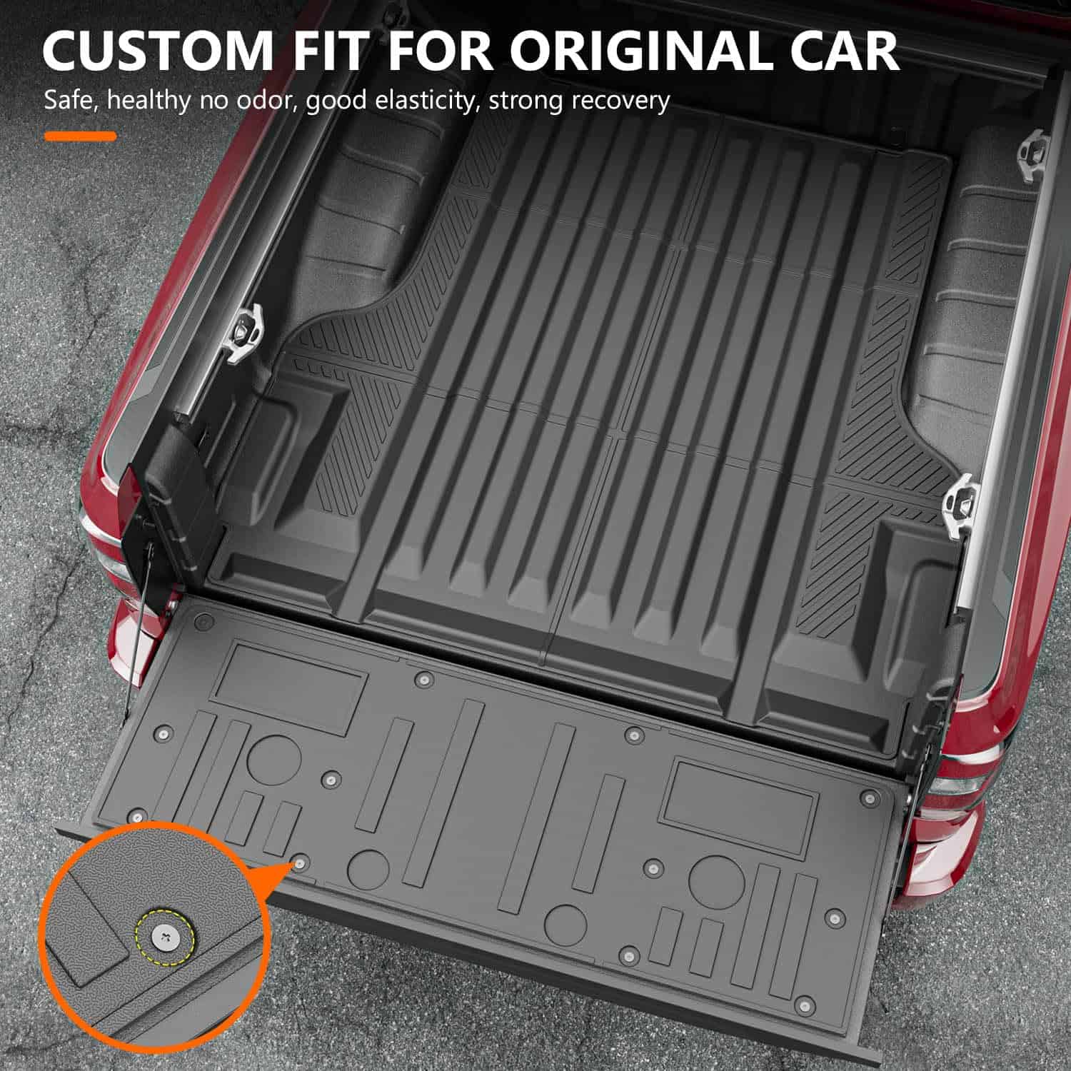 Alfombra de cama de camión powoq Compatible con Nissan - Imagen 3