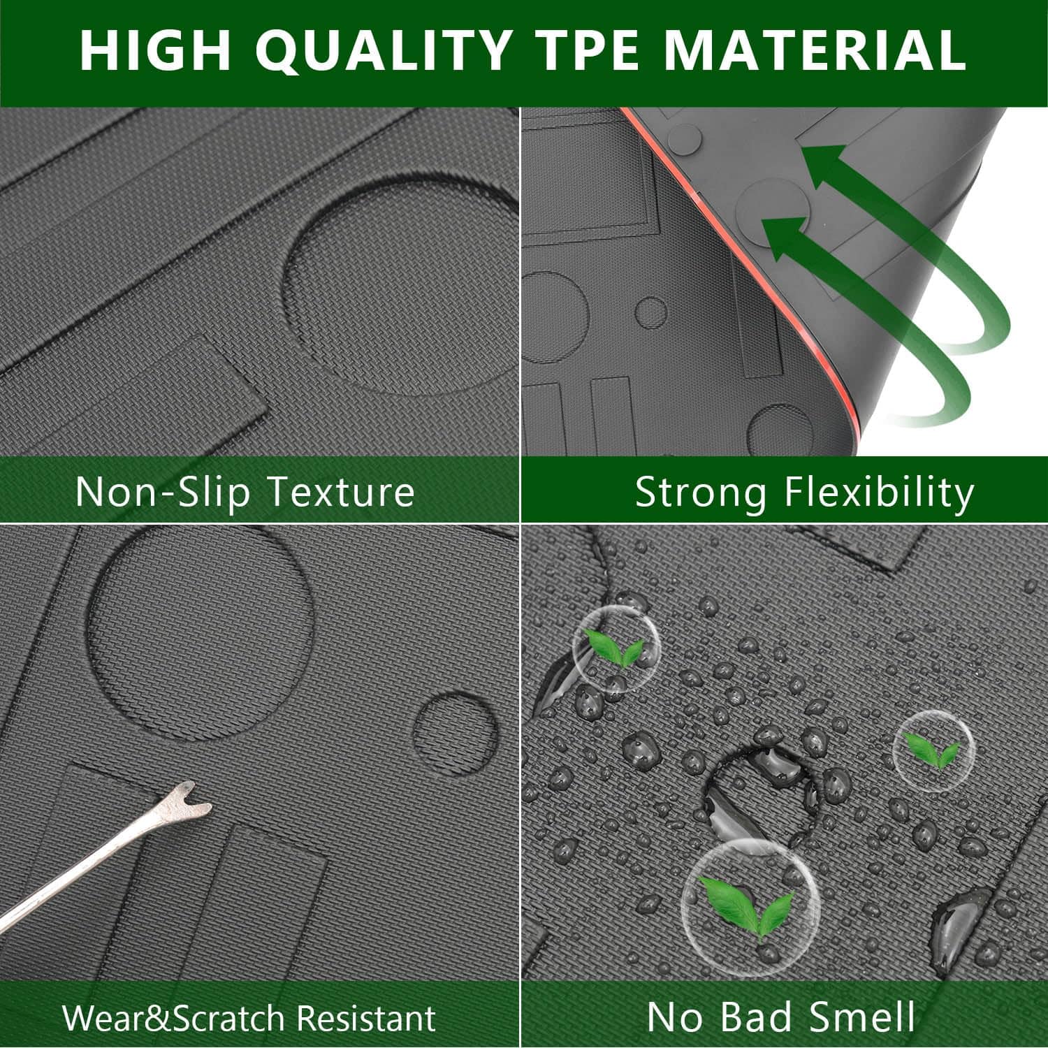 xipoqix Tapete para Camioneta y Tapete de Portón Compatible - Imagen 5