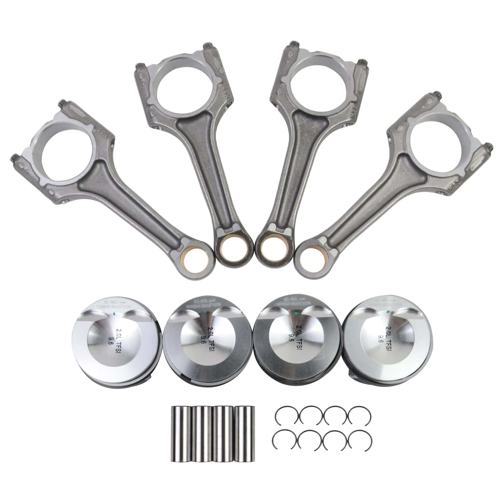 Kit de Pistón y Biela de 21mm de Koomaha para Audi VW Jetta - Imagen 6
