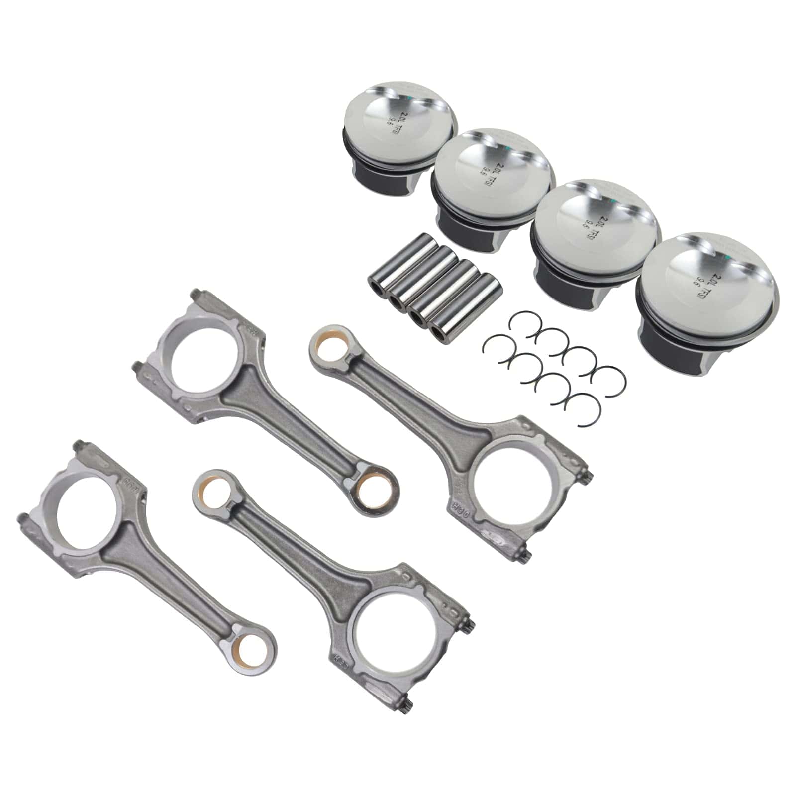 Kit de Pistón y Biela de 21mm de Koomaha para Audi VW Jetta - Imagen 8
