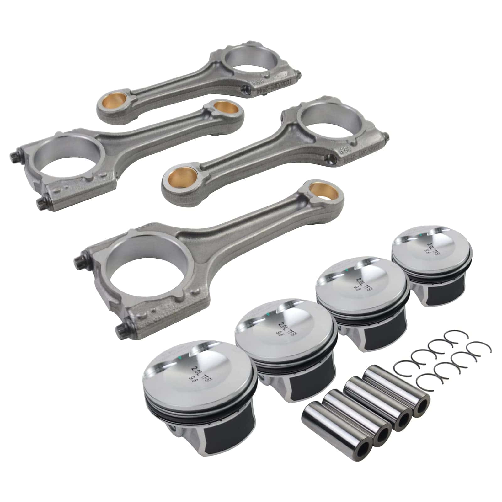 Kit de Pistón y Biela de 21mm de Koomaha para Audi VW Jetta - Imagen 7