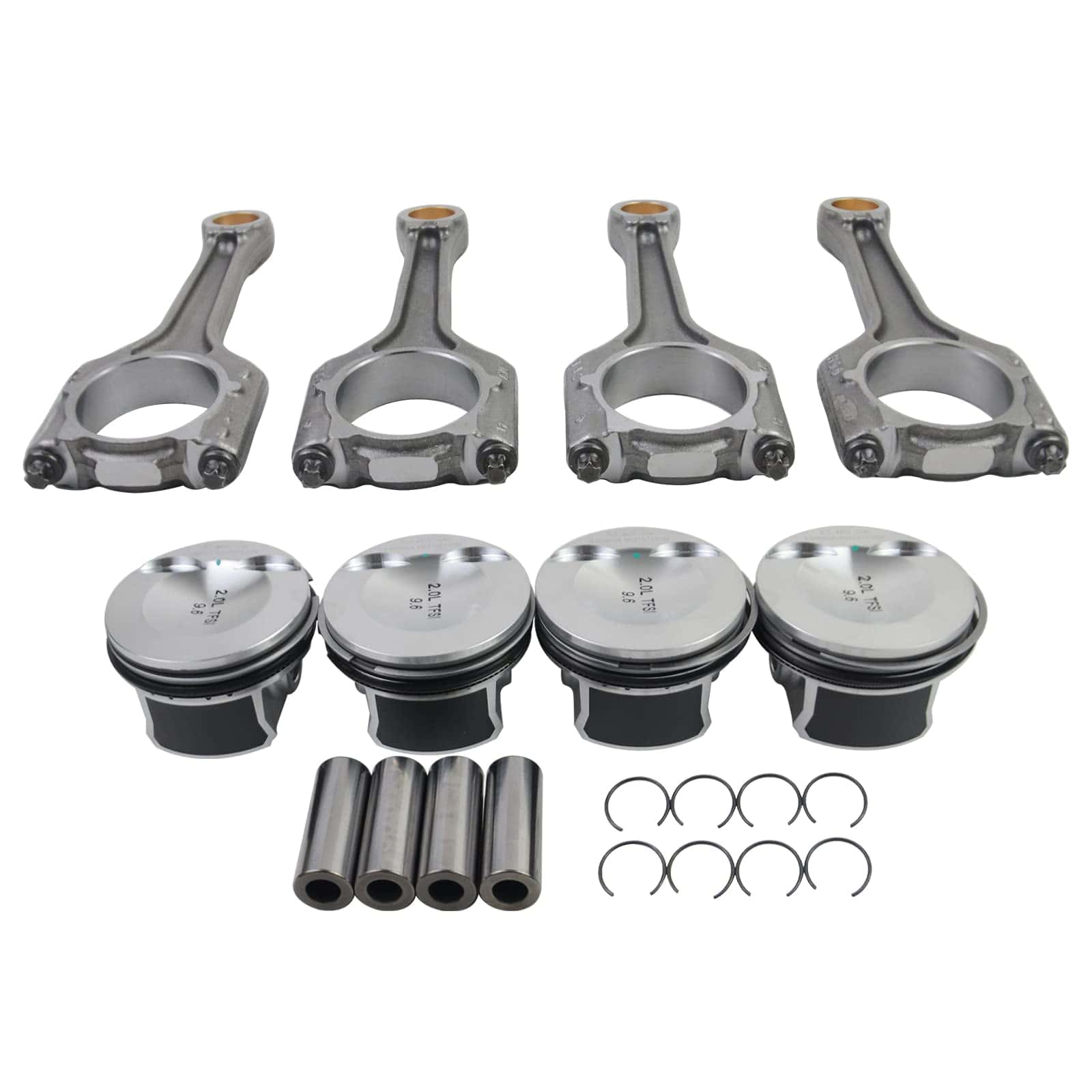 Kit de Pistón y Biela de 21mm de Koomaha para Audi VW Jetta - Imagen 5