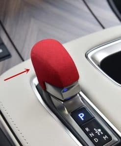 Recubrimiento de la perilla de cambio de marchas de cuero