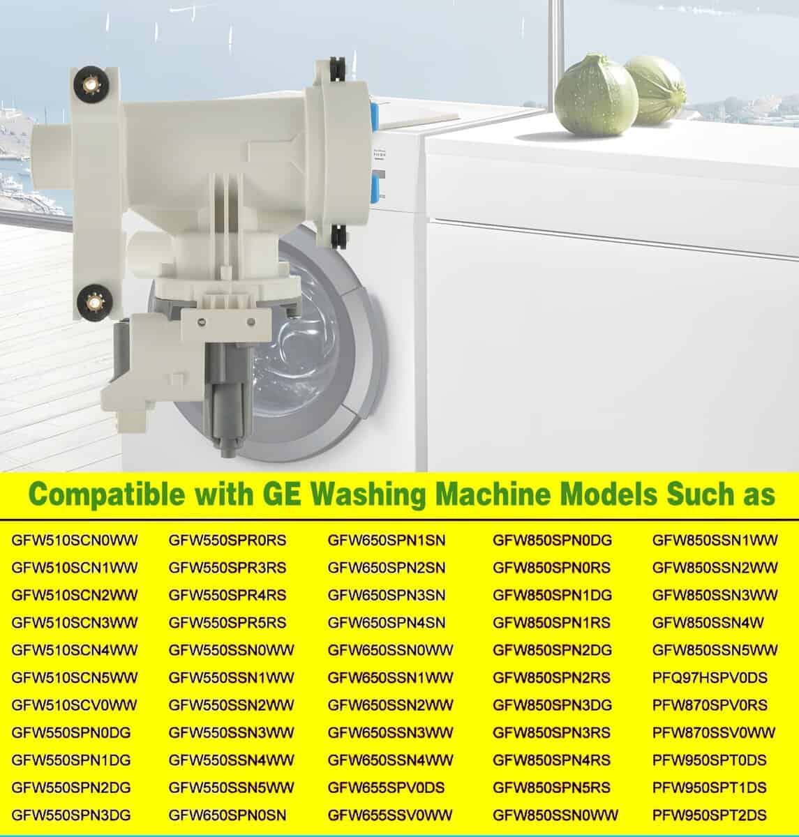 (Actualizado) Bomba de Drenaje y Filtro para Lavadora - Imagen 9