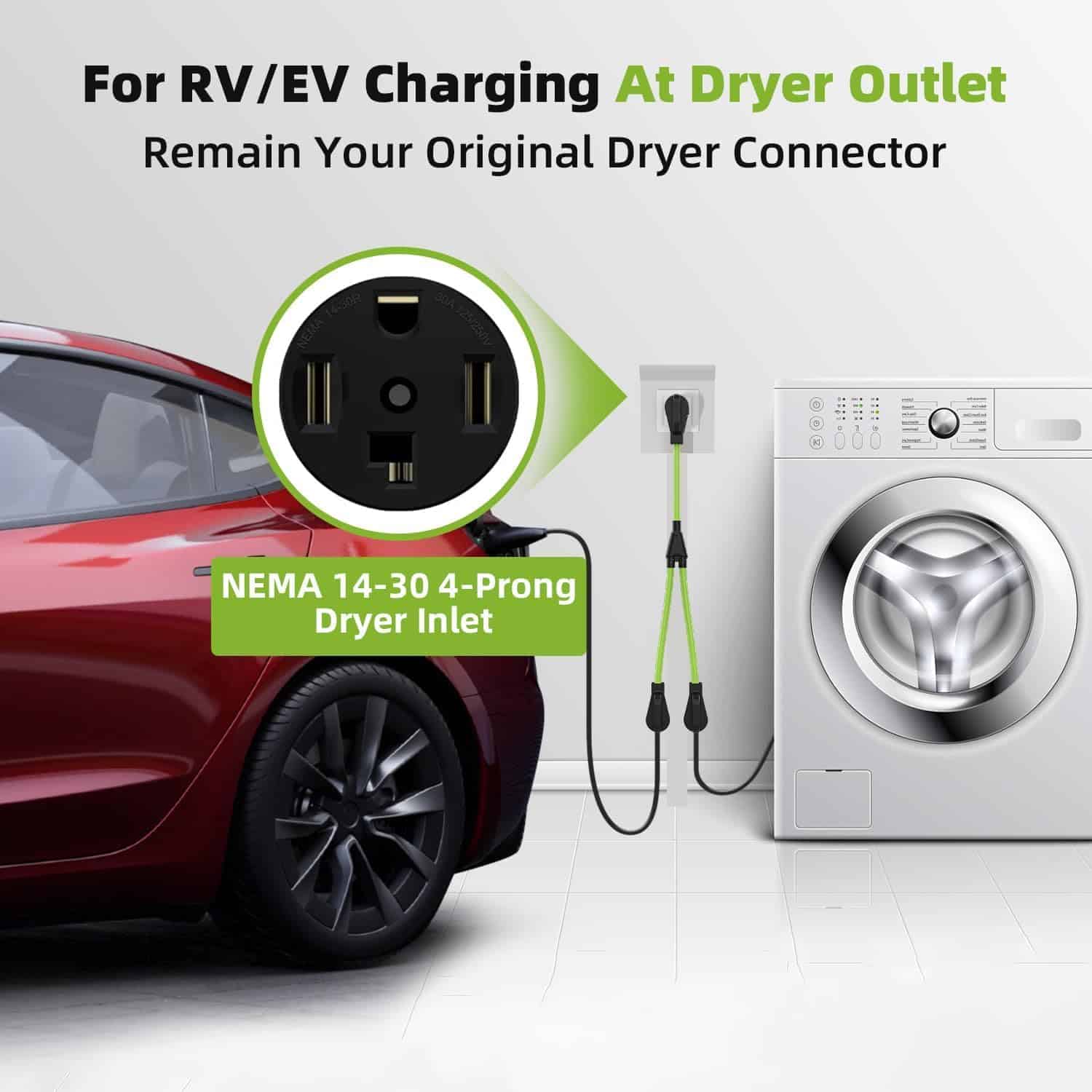 Divisor de corriente Y de 30 amperios para secadora a carga - Imagen 5