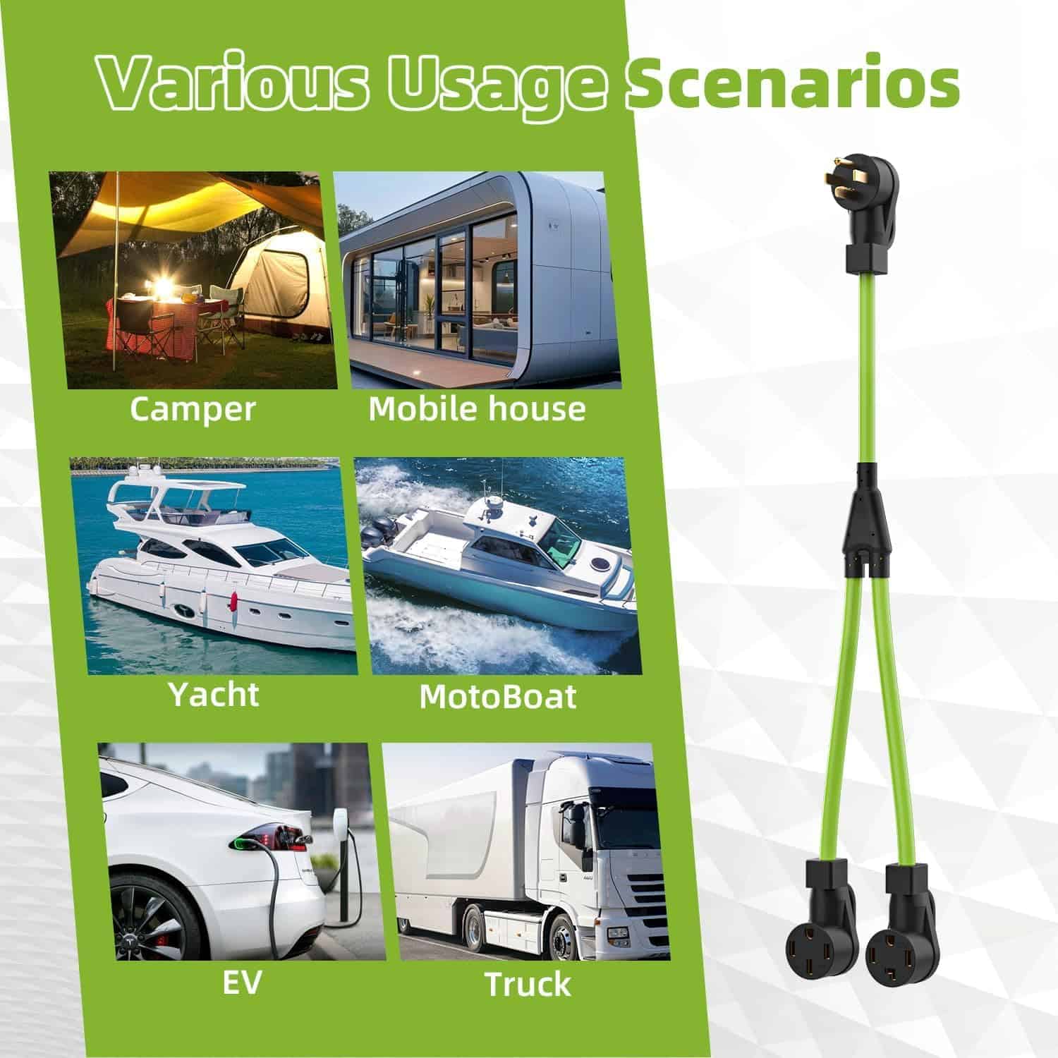 Divisor de corriente Y de 30 amperios para secadora a carga - Imagen 9