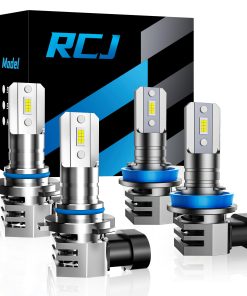 Combo de Bombillas RCJ 9005/HB3 H11/H8/H9 para Niebla,