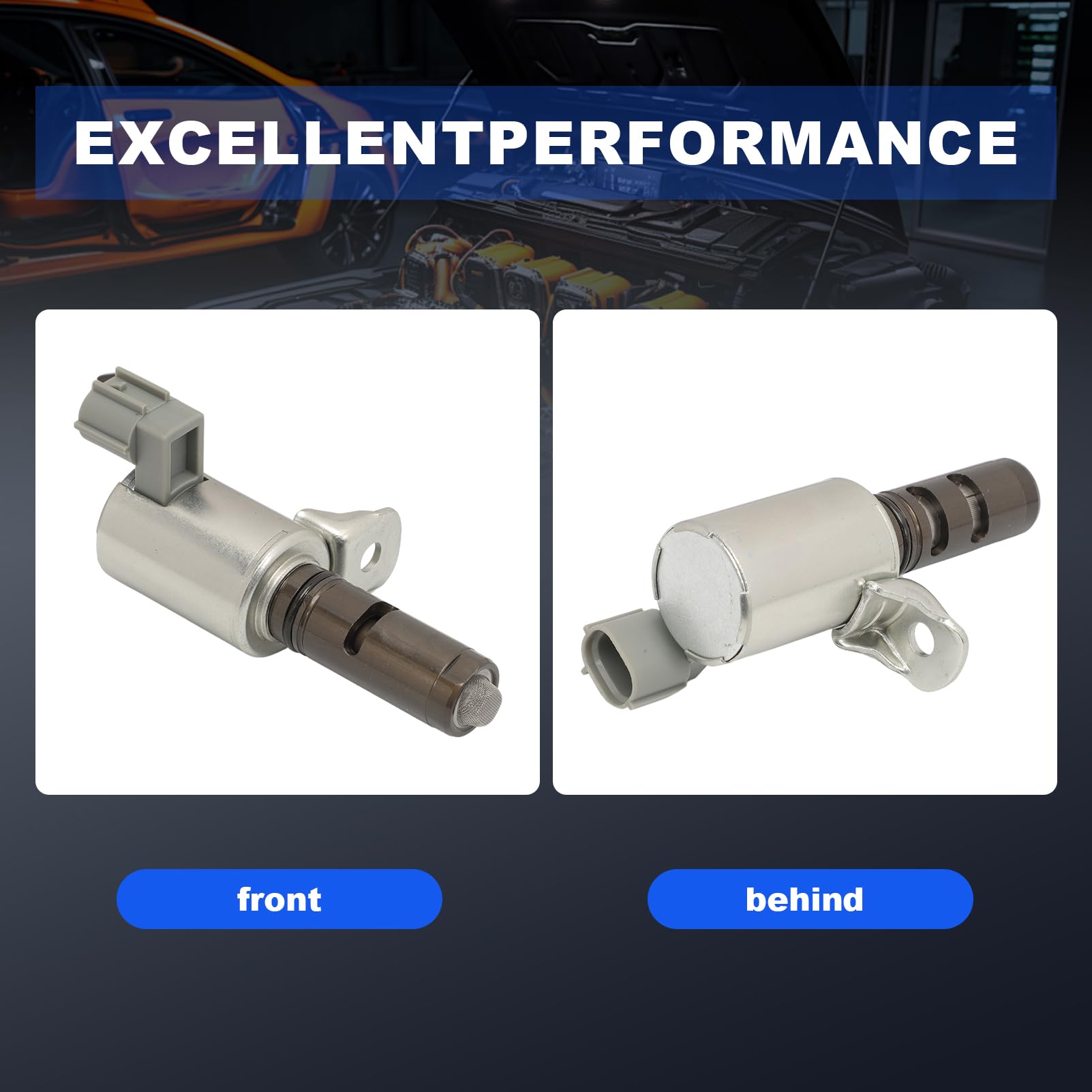 2 piezas Solenoide de sincronización de válvula variable - Imagen 3