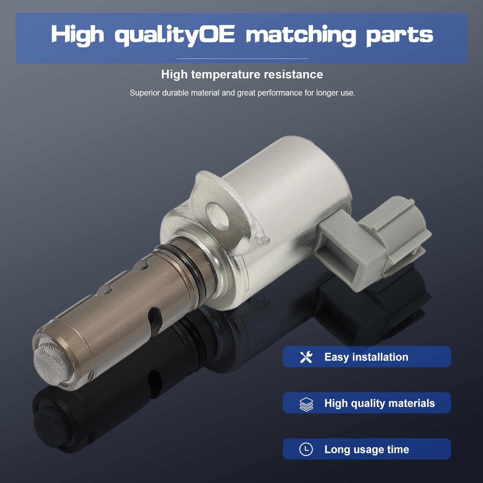 2 piezas Solenoide de sincronización de válvula variable - Imagen 5