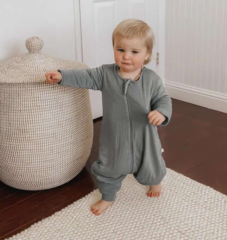 GUNAMUNA Bolsa de Dormir de Manga Larga para Bebés, Fácil - Imagen 4