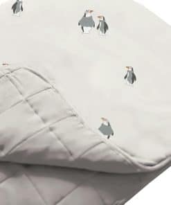 Manta de nube para bebé GUNAMUNA, mantas de -Pingüino