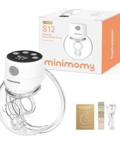 Minimomy Extractor de Leche Doble Inalámbrico Manos Libres,