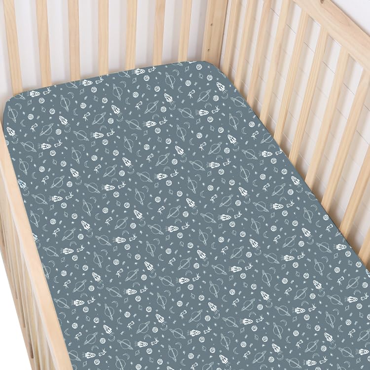 Sábanas de Cuna Unisex GUNAMUNA, Colores Suaves Calmantes,