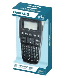 Etiquetadora compacta SparkGo SP-H55 con teclado en hebreo