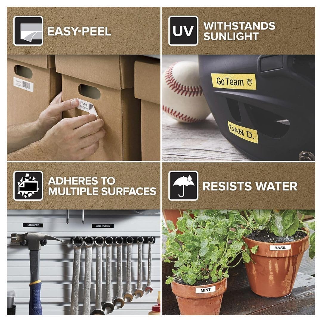 Etiquetadora compacta SparkGo SP-H55 con teclado en hebreo - Imagen 5