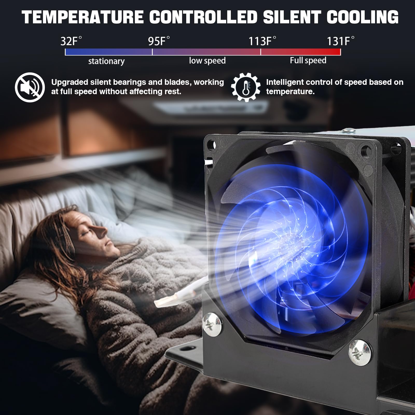 Autoverve RV 55 Amp Power Converter WF-8955-AD-MBA - Imagen 7