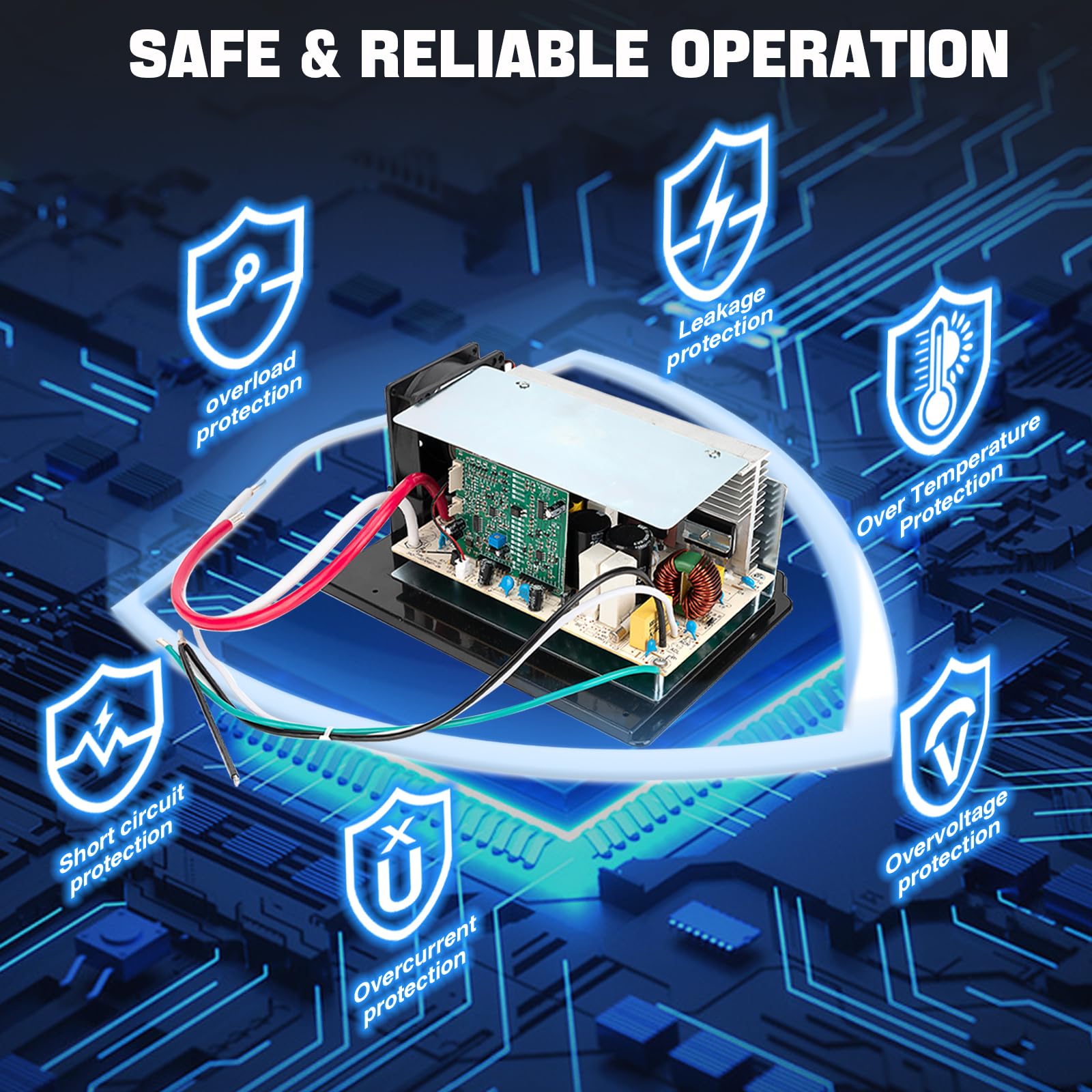 Autoverve RV 55 Amp Power Converter WF-8955-AD-MBA - Imagen 6