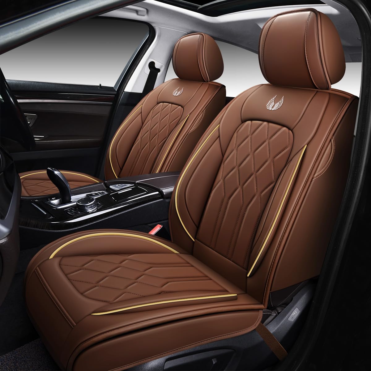 Cubiertas de Asiento para Coche de Cuero Falso Premium a - Imagen 7