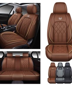 Cubiertas de Asiento para Coche de Cuero Falso Premium a