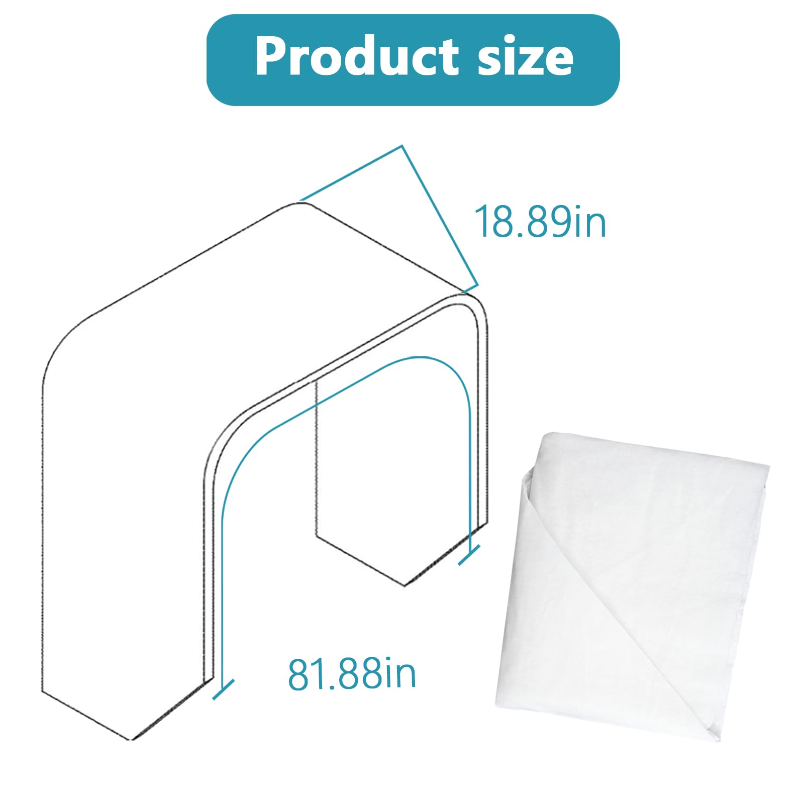 WD30X28658 WD01X10419 Manta aislante para lavavajillas Para - Imagen 3