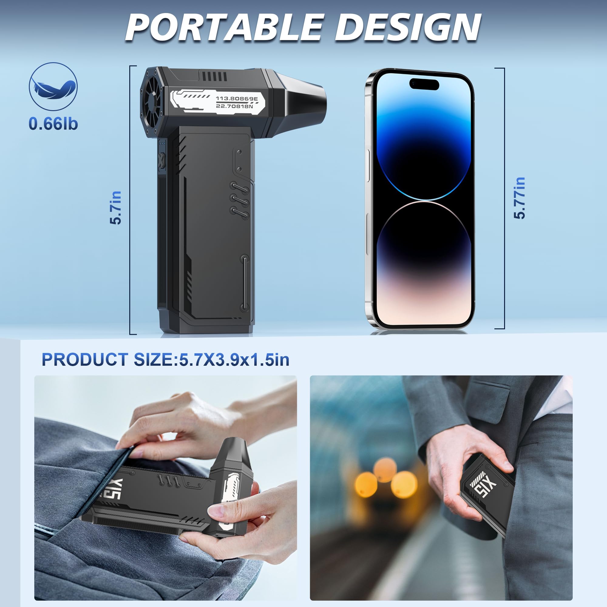 SDFM Soplador de Aire Comprimido - Soplador de Aire - Imagen 6