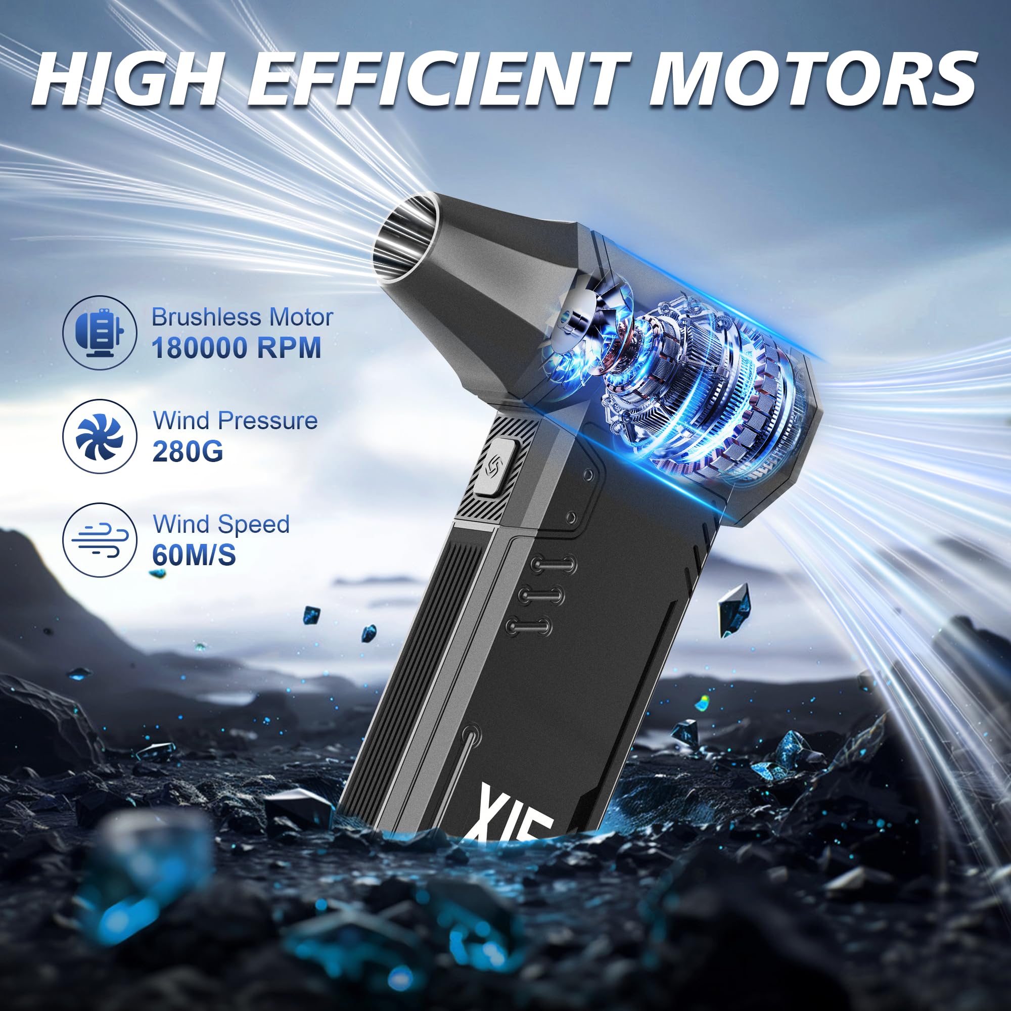 SDFM Soplador de Aire Comprimido - Soplador de Aire - Imagen 3