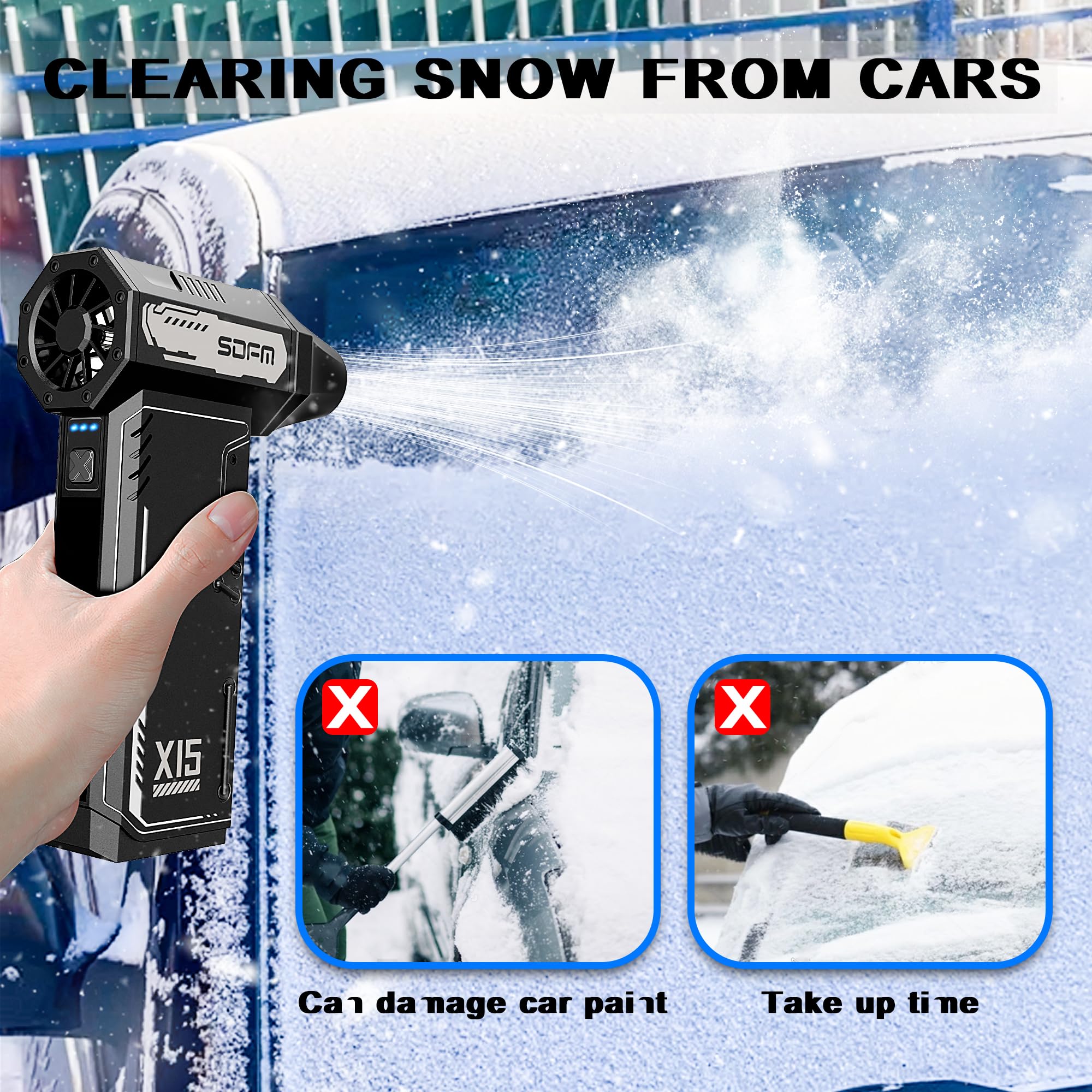 SDFM Soplador de Aire Comprimido - Soplador de Aire - Imagen 9