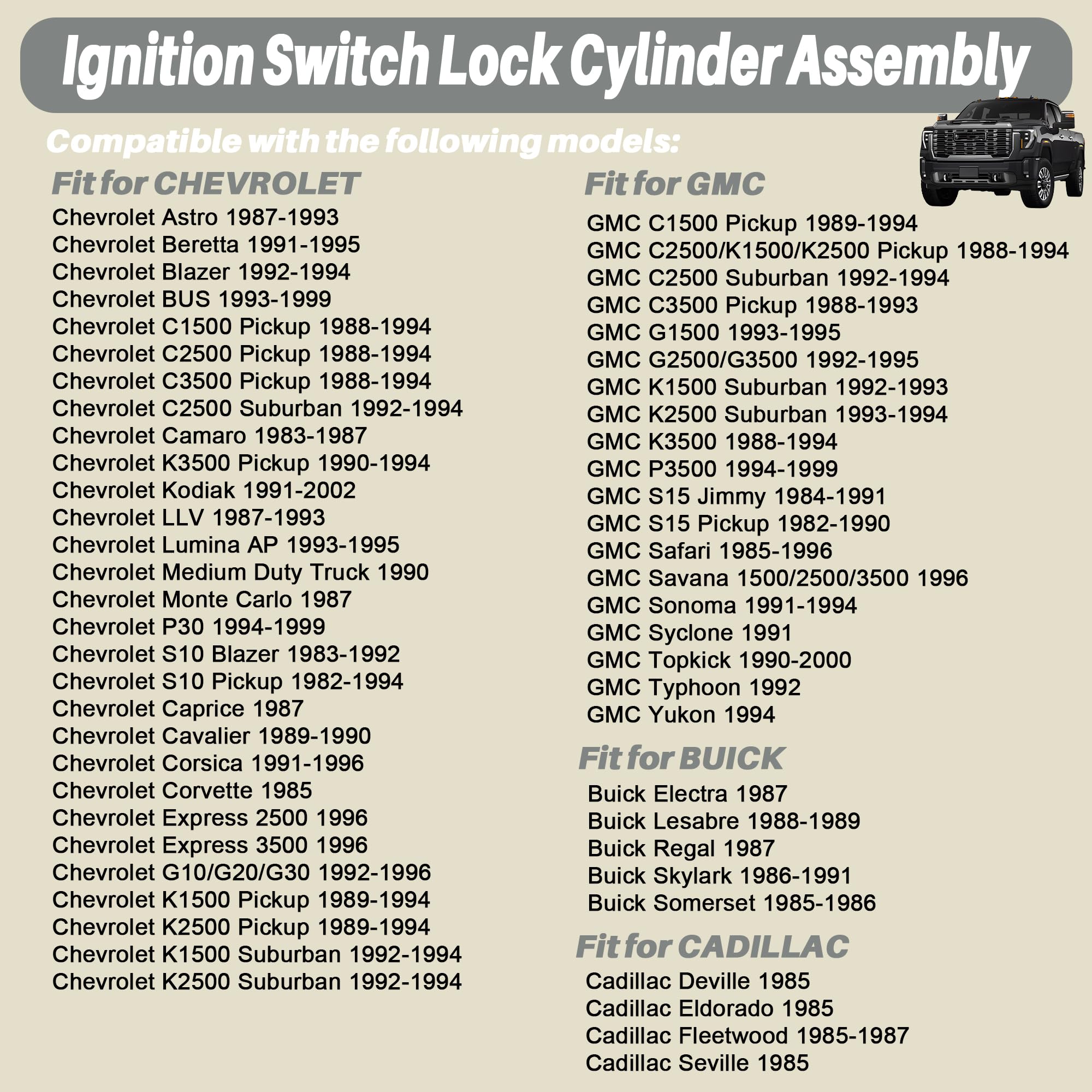 Conjunto de Cilindro de Bloqueo del -30 LC1428 - Imagen 4