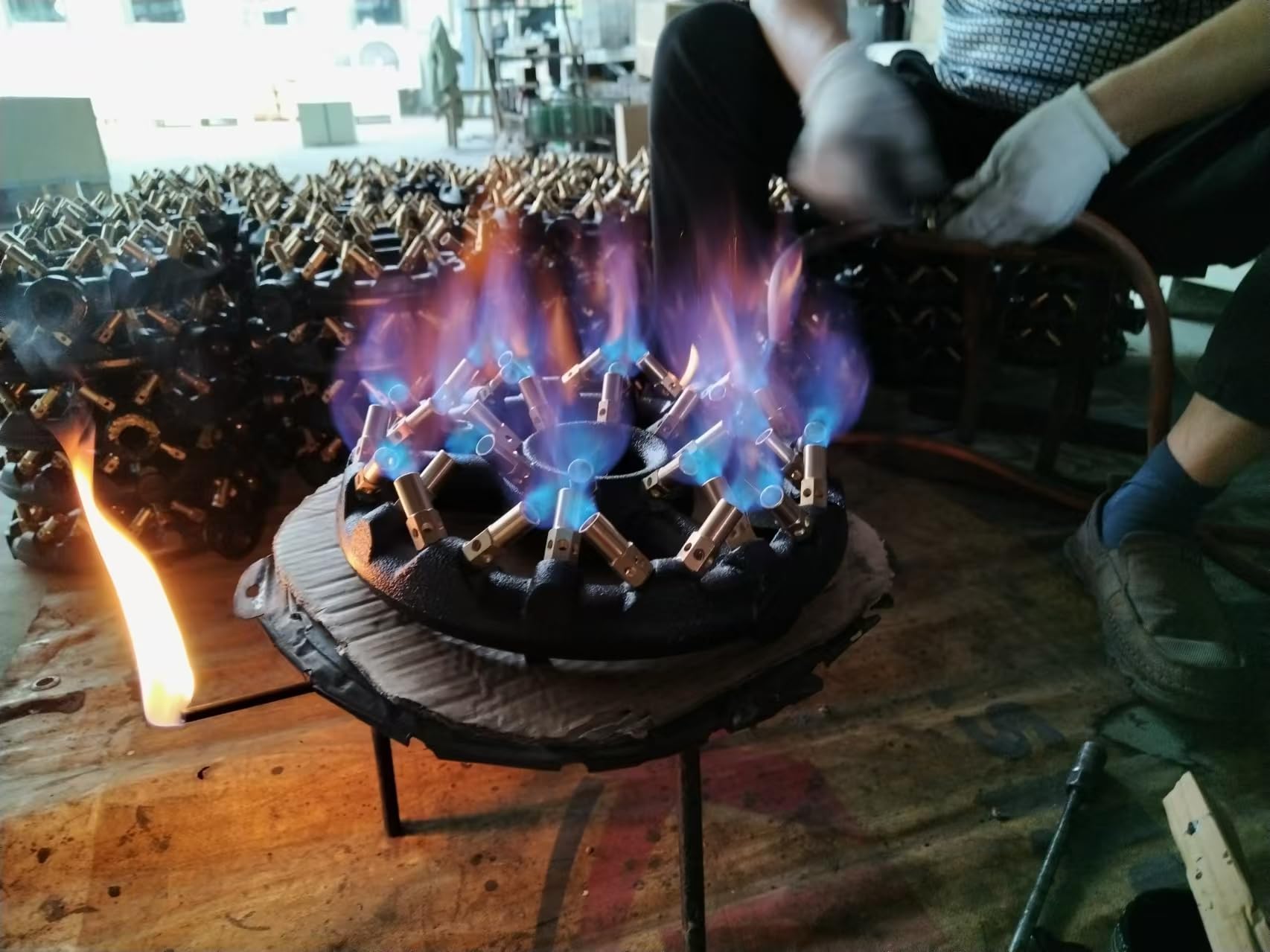 Quemador de Propano con Cabeza de Jet de Hierro Fundido con - Imagen 5