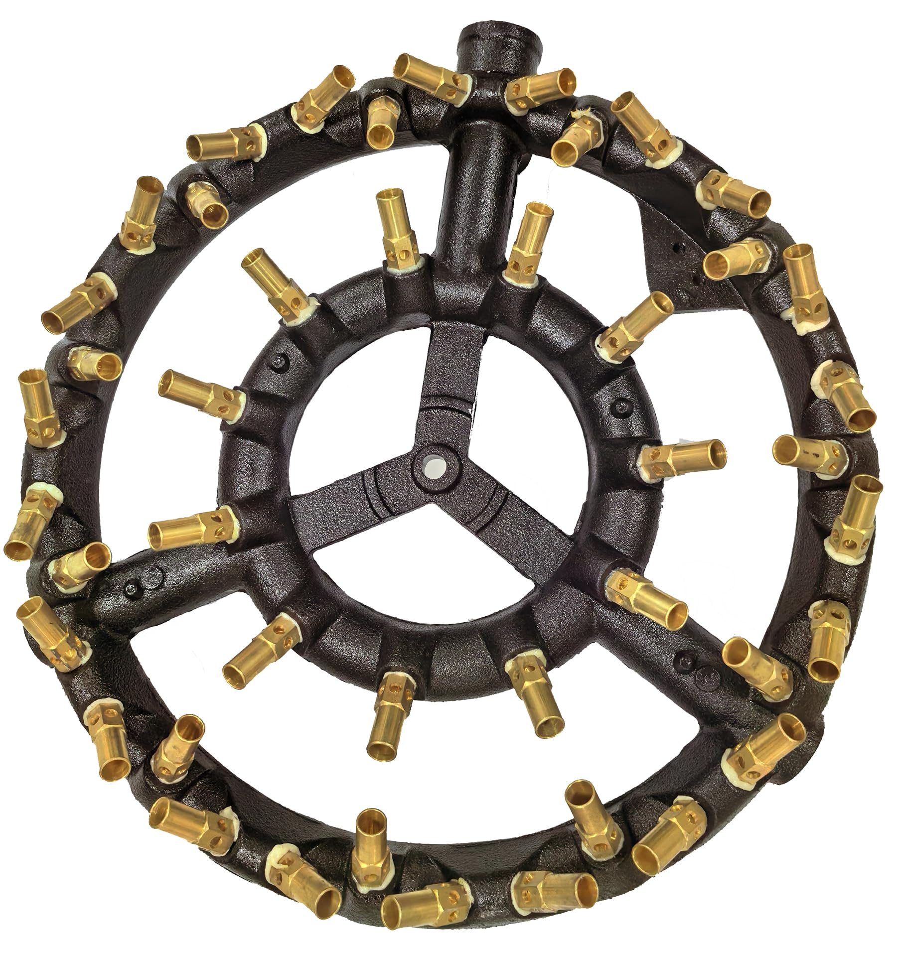 Quemador de Jet de Hierro Fundido para Propano con Puntas - Imagen 3