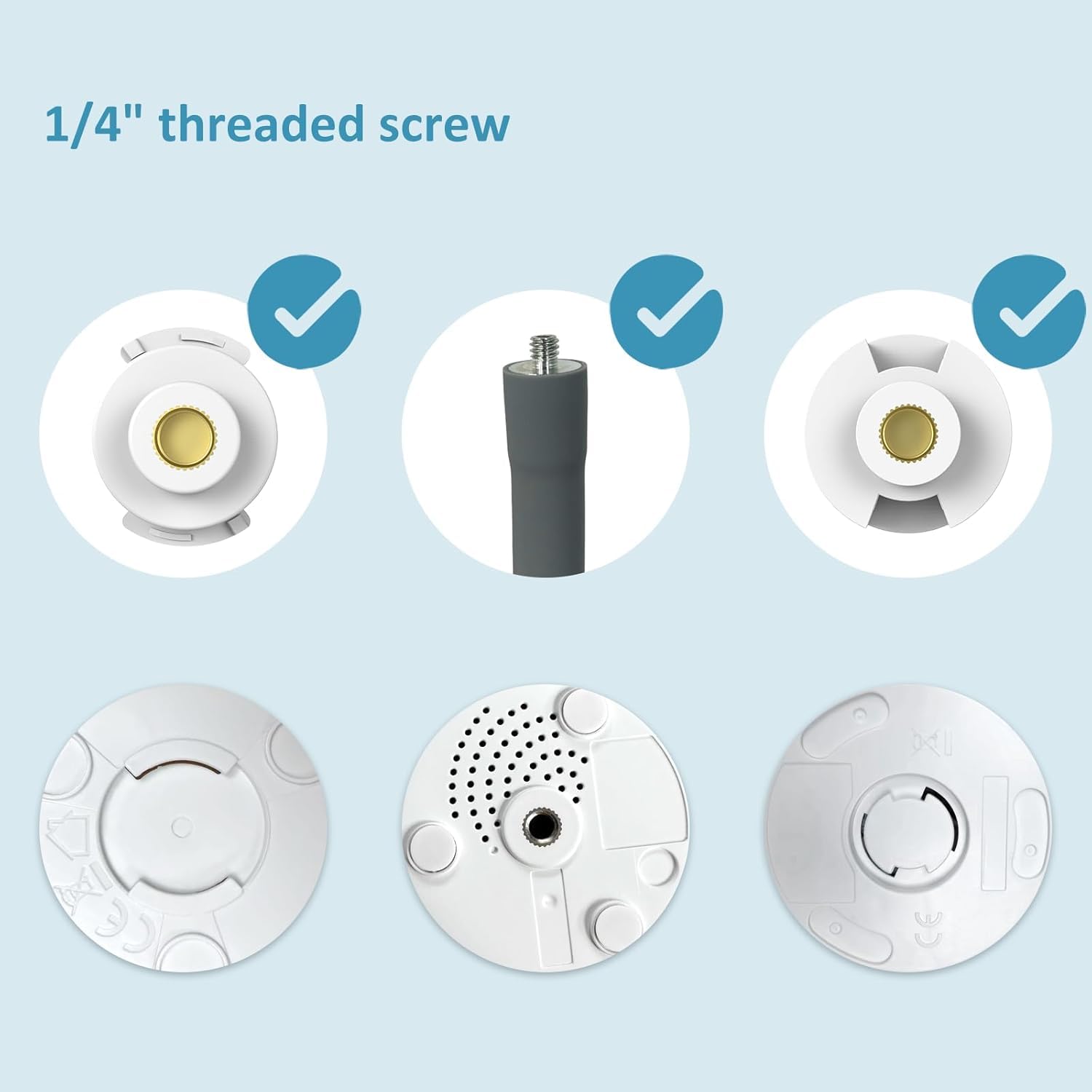 Soporte para monitor HelloBaby, Soporte de piso para - Imagen 5