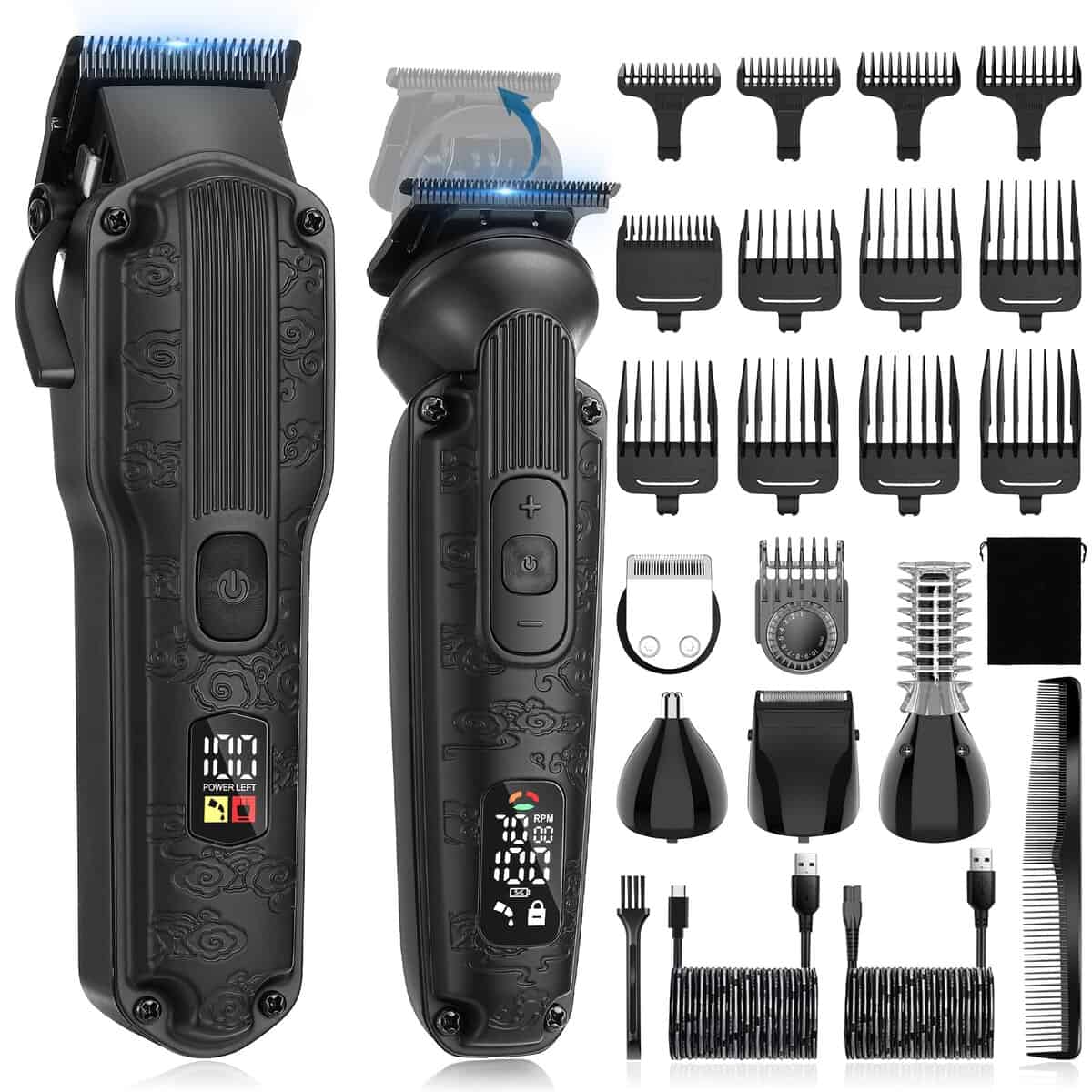 Cortadora de Cabello Profesional Scttomon para Hombres Kit