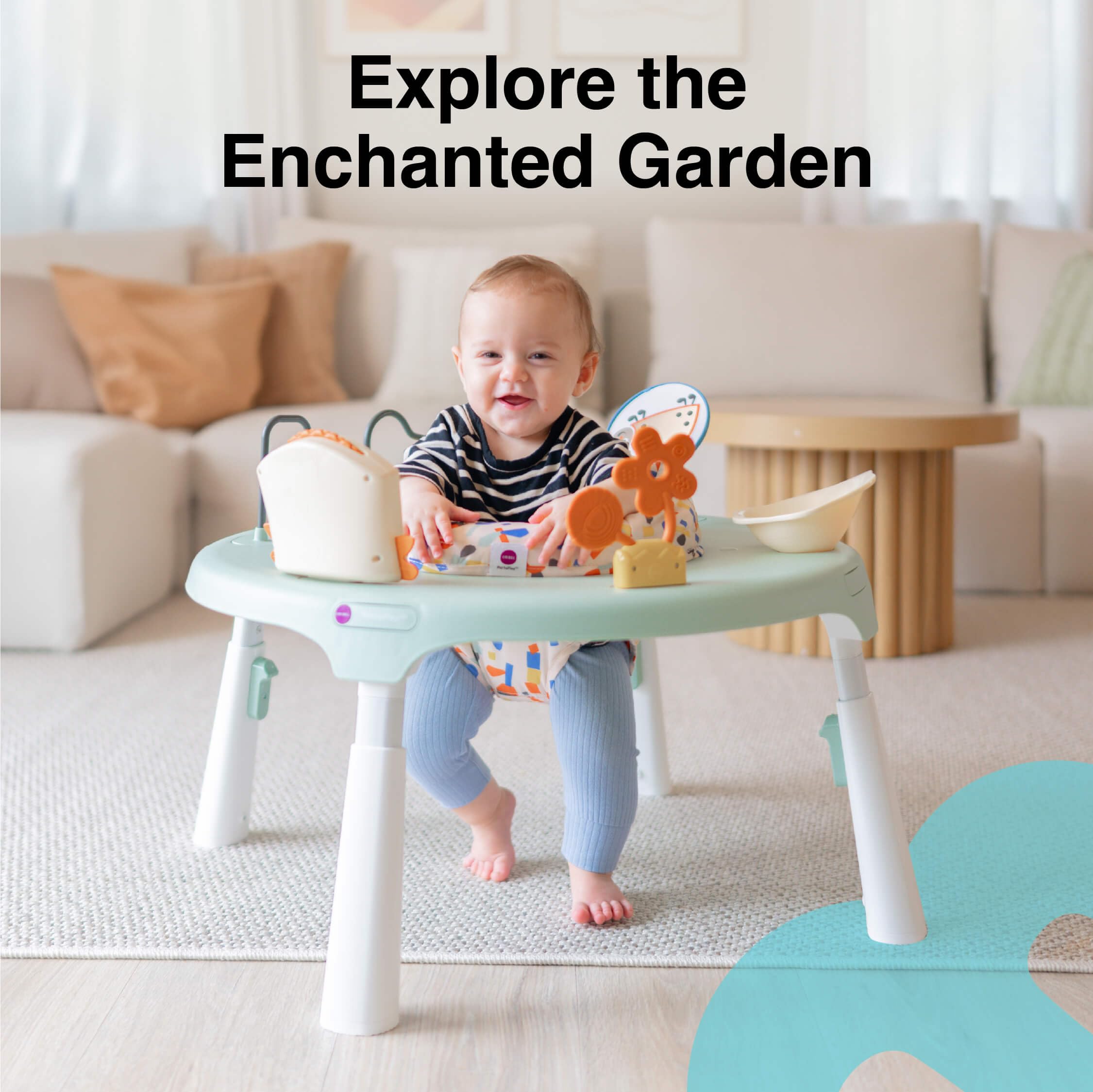 Centro de Actividades y Mesa de Juego 2 en 1 para Bebé - Imagen 4